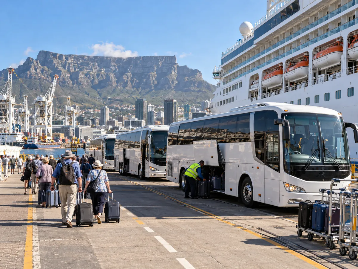 Cape Town Cruise Terminal Coach Transfer