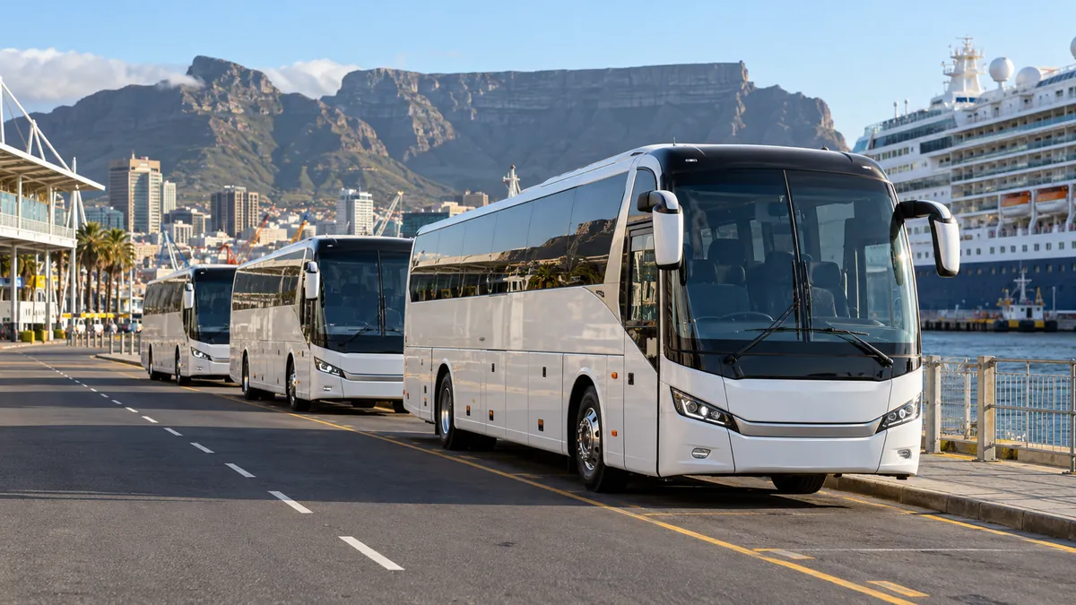 100+ Passenger Multi-Coach Transport Cape Town