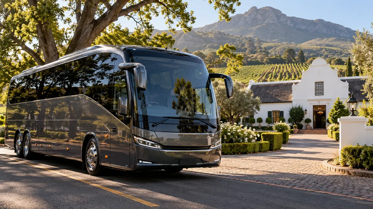 VIP & Luxury Coach Hire Cape Town